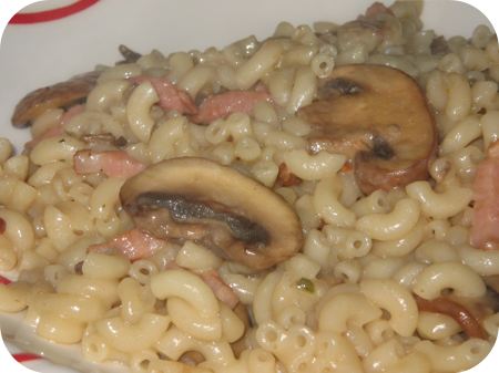 Macaroni-champignons