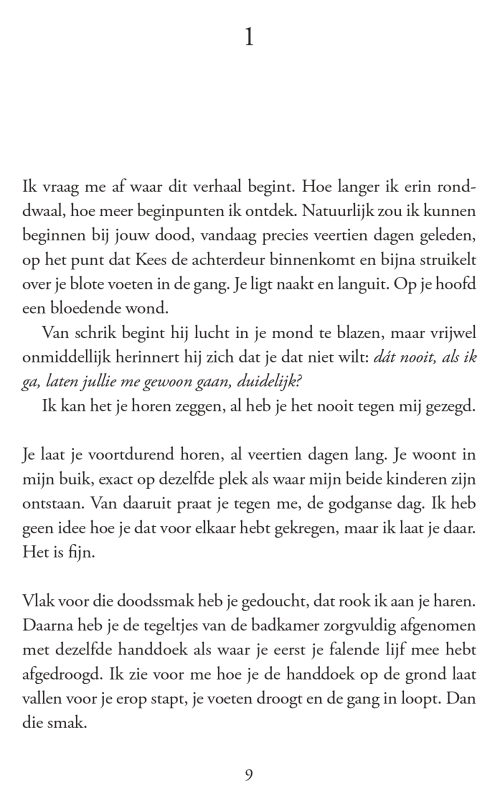 Eerste pagina